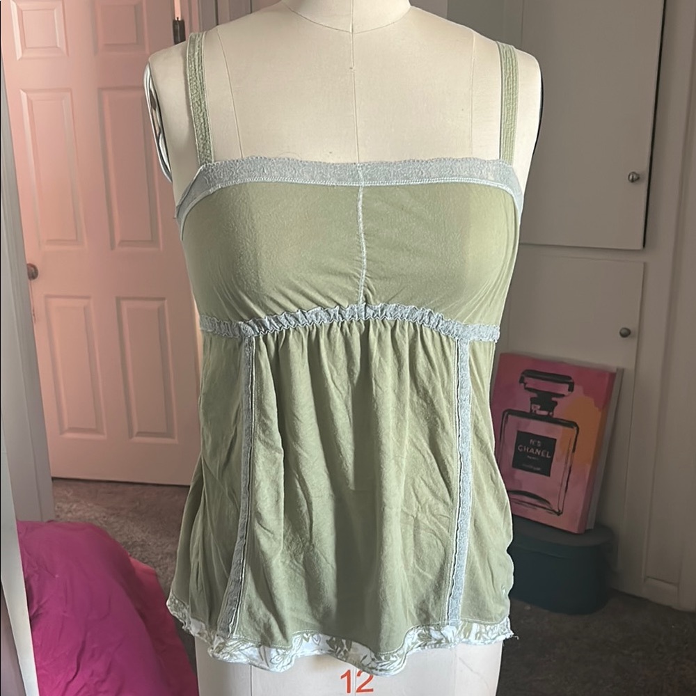 Abercrombie & Fitch Y2K babydoll tank top